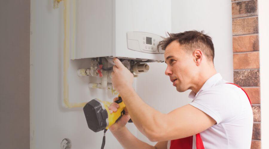 Local tankless water heater installation in Smilax, KY